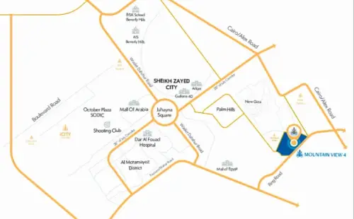 كمبوند ماونتن فيو 4 اكتوبر بارك - Mountain View 4 October Park