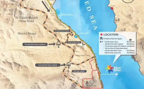 قرية بلو بلو السخنة - Blue Blue Sokhna Resort