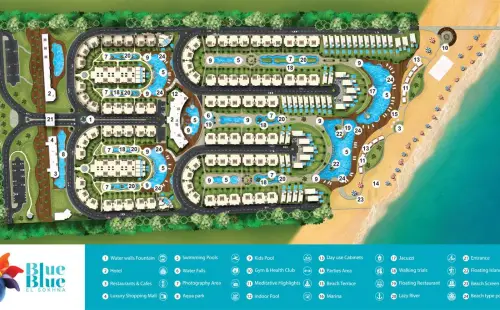 قرية بلو بلو السخنة - Blue Blue Sokhna Resort