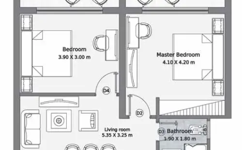 منتجع رمال الساحل الشمالي - Remal North Coast Resort